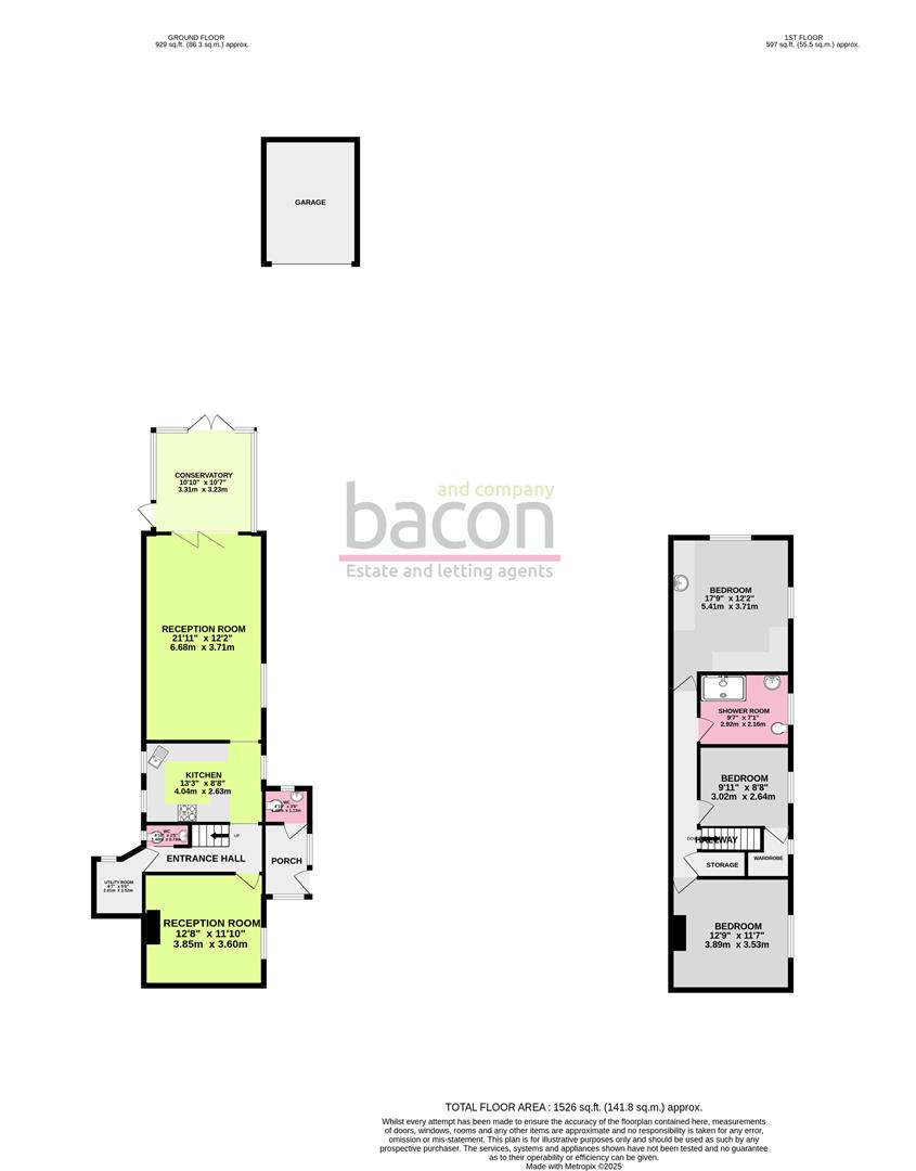 Floor Plan | House - Semi-Detached | Cokeham Lane, Sompting, Lancing | For Sale